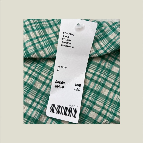 Urban Outfitters Krista Plaid Notched Mini Skirt - Picture 7 of 8